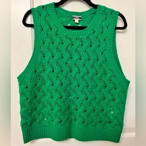 JCrew Cashmere Pointelle Shell